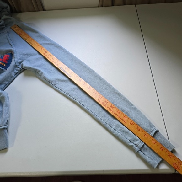 The Police Hoodie Women Large 2007 Tour Zip Up Blue Graphic USA Limited 678/1000 - Picture 8 of 10